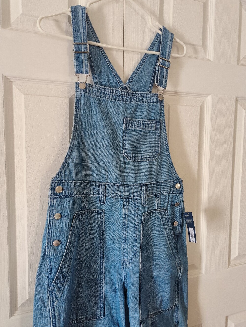 Women's Denim Utility Overalls - Universal Thread 10 - Picture 6 of 16